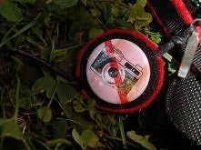 Torebka z płyt winylowych 17,5cm i impregnowanego filcu 4mm