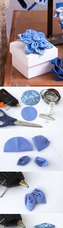 how to make, beautiful, cloth, flower