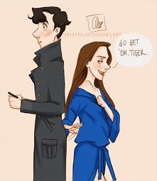 Molly Hooper w jej najskrytszych fantazjach :)