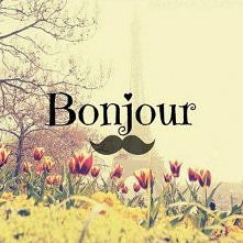 bonjour. ♥