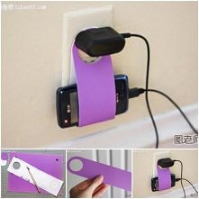 how to make, handy, phone, charger, holder