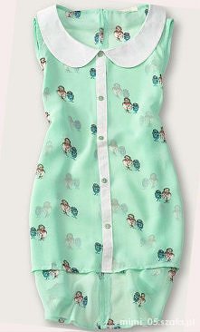 Miętowa blueczka <3