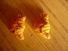 DIY: Kolczyki-rogaliki krok...