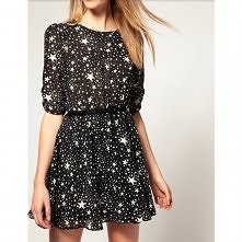 Women's Star Printed B...