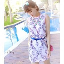 Women’s A-Line Sequins Flor...