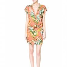 Women’s Floral Print V Neck...