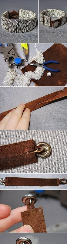 diy, easy, chain, bracelet