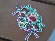 Pan Żabol - broszka