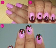 how to make, ladybug, nail, art