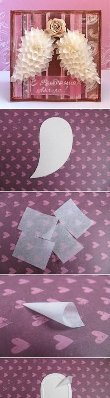 how to make, lovely, angel, wing, decor
