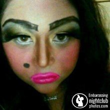 makijaż pierwsza klasa :D