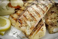 Grillowana ryba masłowa z glazurą ze słodkiego chilli