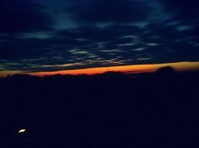 Zachód słońca- Puchheim, Niemcy