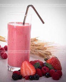 Napój mleczno owocowy