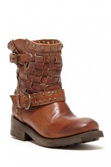 Tequila Woven Leather Short Boot