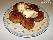 Kotlety mielone z serkiem topionym i koperkiem (przepis po kliknięciu na obrazek!)
