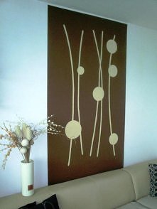 Moje malowidło ścienne. Pozdrawiam