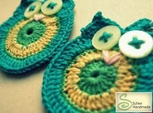 Szydełkowe wakacyjne sówki :)