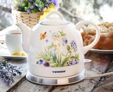 Czajnik ceramiczny KWIATKI 2