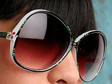 I wear my sunglasses at night...