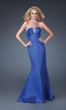 Elegant One Shoulder Prom Dress,La Femme GI-16638 Dresses