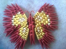 Motyl z modułów

origami, butterfly, paper, motyl z papieru, modular, modułowe