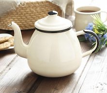 Imbryk do herbaty i ziół KREMOWY Nostalgia