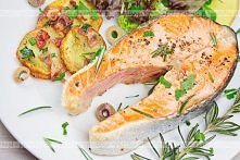 Łosoś norweski z piekarnika