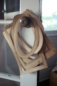 DIY: Papierowe ramki na ściany  :)