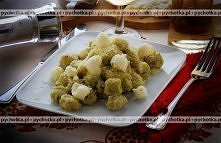 Kluski ziemniaczane z białym serem