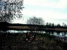 jezioro , z nią <3