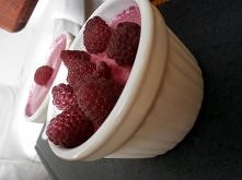 słodko, malinowo - puszysta...