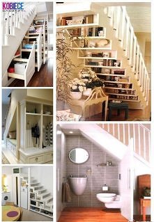 wolne miejsce pod schodami