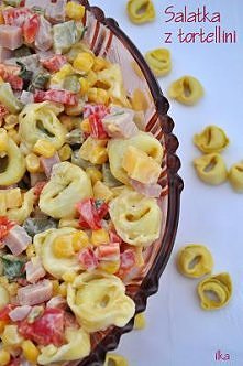 Sałatka z tortellini
