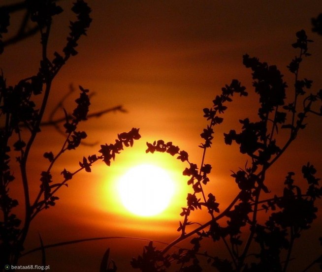 Zachód słońca :)