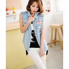 Street Style Patch Trim Dis...