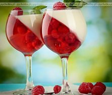 Galaretka z malin i porzeczek