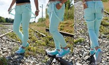 miętowe rurki 3/4 z szelkami