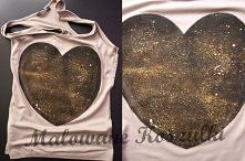 Znajdź nas na fb : Malowane Koszulki logo z biedronką!