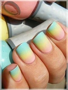 udało wam się kiedyś ombre na paznokciach?