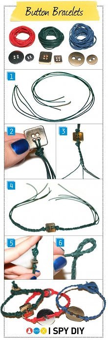 .Bransoletki z guzików DIY.

W niemal każdym domu można znaleźć niepotrzebne guziki. Zwłaszcza te duże, nie ma co z nimi zrobić, a szkoda wyrzucać… Dlatego możemy użyć ich do sa...
