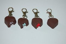 Breloczki z pralinkami czek...