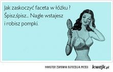 jak zaskoczyć faceta w łóżku ?