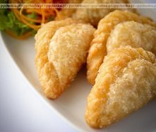 Pierożki z bananami i nutellą