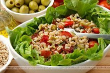 Ryż z ogórkiem i papryką