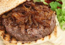Placki z grillowanej wieprzowiny