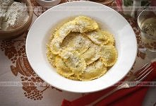 Pierogi z ryżem i jabłkami