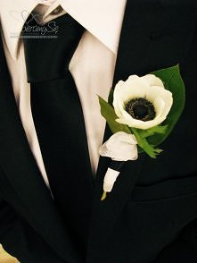 Piękna kwiat do butonierki