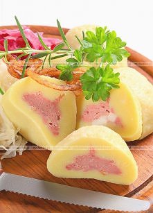 Cepeliny (pyzy) z mięsem