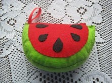 Arbuz filcowany:)